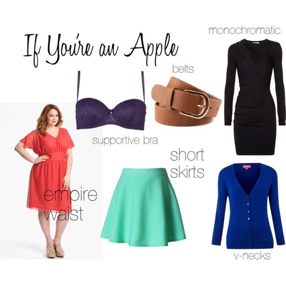 casual wear for apple shaped body