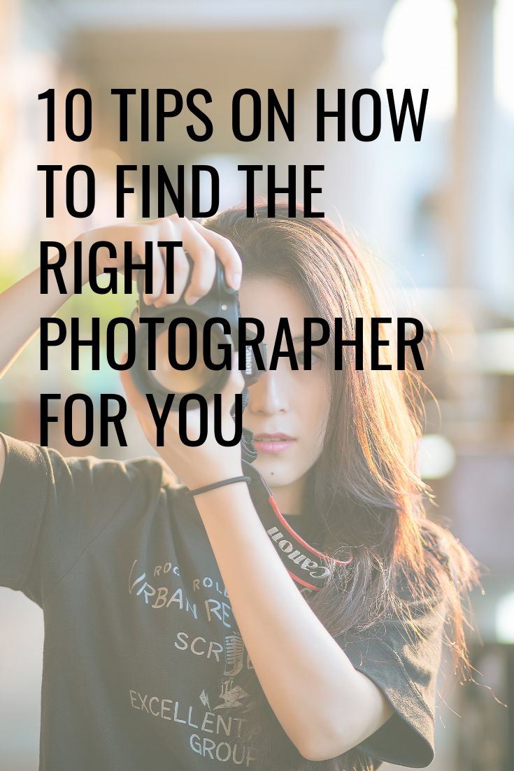 How To Find The Right Photographer For You - Michelle Nichols Photography